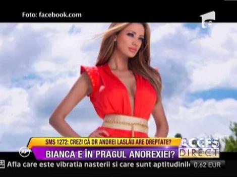 Bianca Dragusanu, in pragul anorexiei?!