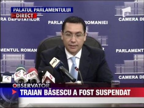 Crin Antonescu: "Fac un apel la toti cetatenii si toate institutiile statului sa-si desfasoare activitatea normal"