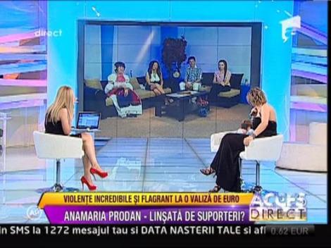 Ana Maria Prodan, farsa de bun venit la U Cluj