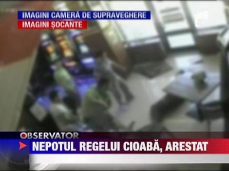 Nepotul Regelui Cioaba, arestat pentru ca a batut un agent de paza