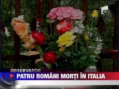 Italia: Patru romani si-au pierdut viata intr-un accident rutier