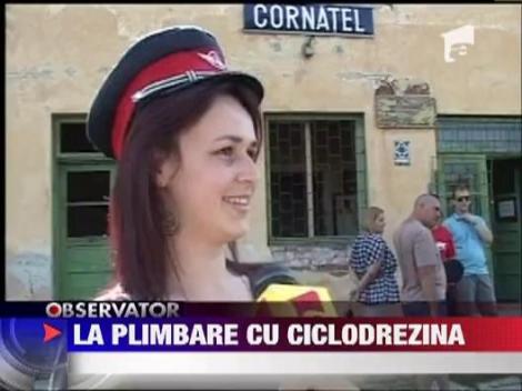Plimbare cu Ciclodrezina pe Valea Hartibaciului!
