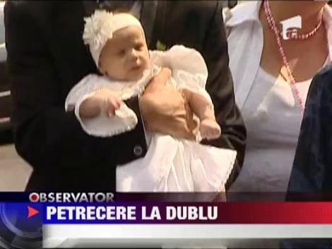 Nunta si botez pentru Giulia Anghelescu si Vlad Huidu