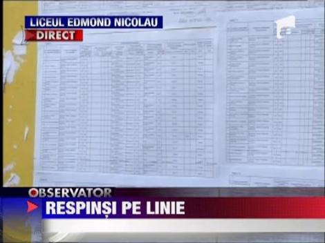 BAC 2012: 67 de elevi au luat ZECE pe linie
