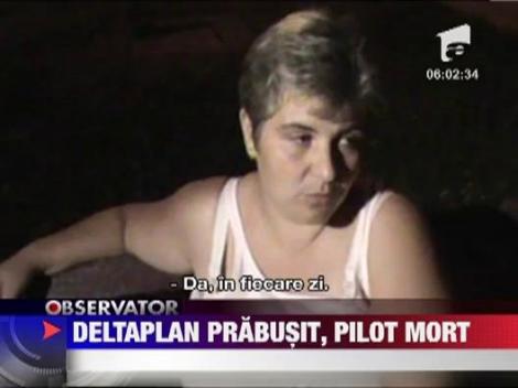 Arad: Un barbat a murit, dupa ce s-a prabusit cu un motodeltaplan