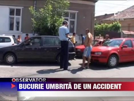 Bucuria de la BAC, umbrita de un accident