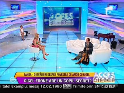 Gigel Frone are un copil secret?