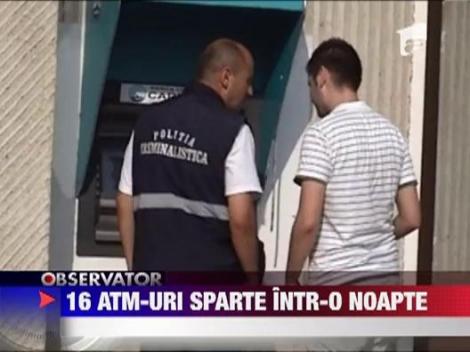 Mai multe bancomate din Iasi au fost atacate de hoti