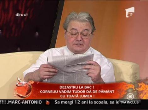 Corneliu Vadim Tudor: "In Tara lui Breaking News!"