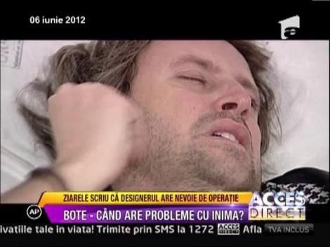 Botezatu are din nou probleme de sanatate! Afla ce spune designer-ul despre aceasta situatie!