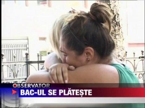 Elevii care sustin pentru a treia oara BAC-ul vor plati o taxa