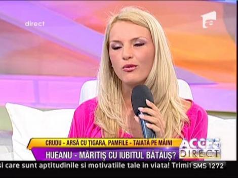 Elena Hueanu explica ce e in mintea iubitelor de fotbalisti! Manechinul se marita cu jucatorul care a batut-o pana a bagat-o in spital!