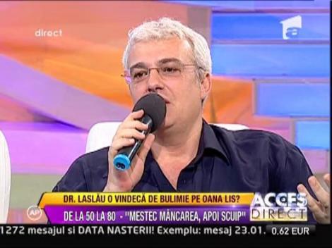 Apostolul dietelor sanatoase ii sare in ajutor Oanei Lis!