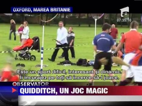 Quidditch, sportul preferat al lui Harry Potter, castiga tot mai multi adepti