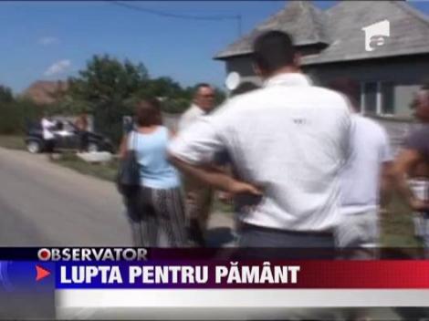 Scandal ca la usa cortului in localitatea clujeana Micu!