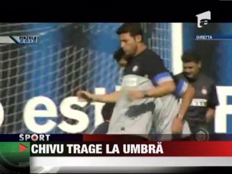 Chivu se tine de glume la antrenamente