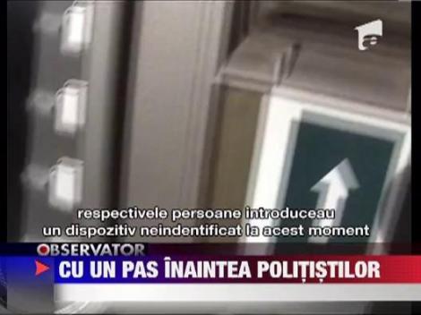 Hotii de bancomate din Iasi, cu un pas inaintea politistilor