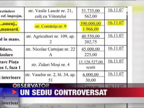 Controversa: Sediul de campanie pentru referendum al lui Traian Basescu, o casa-monument