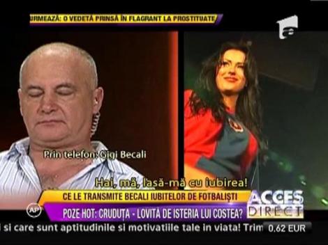 Mihai Costea reactioneaza: "Gigi Becali minte ca sa ma desparta de Cruduta"