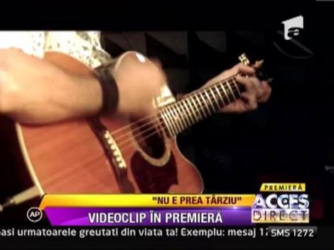 Premiera la Acces Direct! Stefan Banica – “Nu e prea tarziu"!