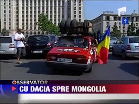 Un autoturism Dacia 1310 va participa in Mongol Rally