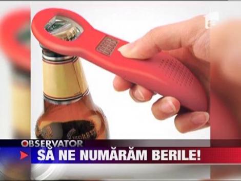 S-a inventat desfacatorul de bere care iti numara sticlele consumate