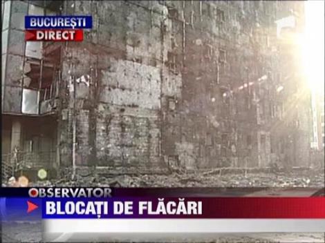 UPDATE! Incendiul violent de pe Soseaua Virtutii din Capitala, stins! Tramvaiul 41 circula!