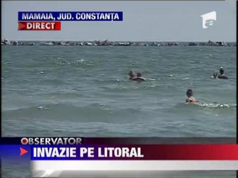 Invazie de turisti pe litoral, in week-end!