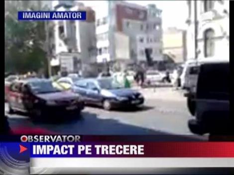 Constanta: O soferita a lovit in plin o femeie, pe trecerea de pietoni