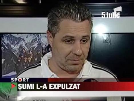 Marius Sumudica face ping-pong cu Marius Constantin