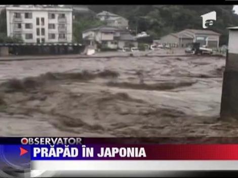 Inundatiile fac prapad in Japonia