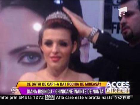 Probleme cu rochia de mireasa si tortul de nunta pentru Diana Bisinicu! 