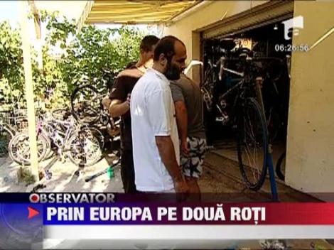 Un roman nevazator va ajunge pe bicicleta la Londra!