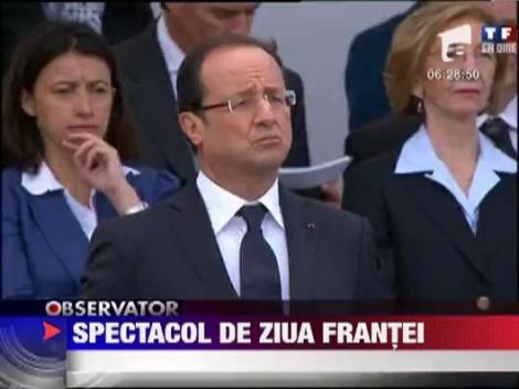 Parada militara spectaculoasa la Paris, de Ziua Nationala