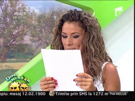 Marian Duta, probleme mari la exercitiile de dictie