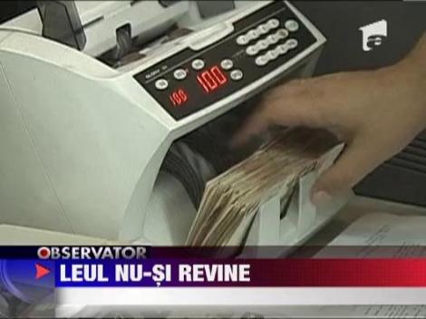 Leul nu se mai opreste din cadere: Noi maxime istorice fata de Euro si dolar!