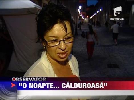 Spectacol teatral in Centrul Vechi din Bucuresti