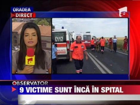 Soferul autocarului rasturnat langa vama Nadlac a cerut sa fie externat