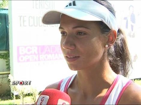 Canicula nu o sperie pe Raluca Olaru la BCR Ladies Open Romania