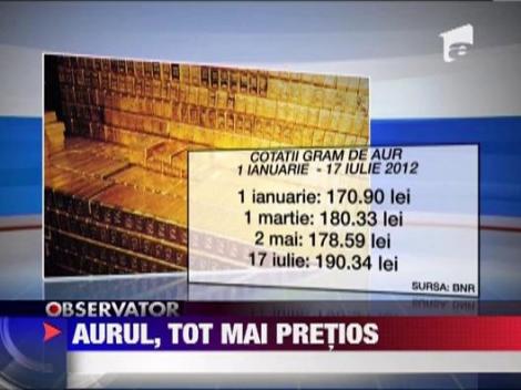 Aurul e tot mai pretios! Cum cumpara romanii?