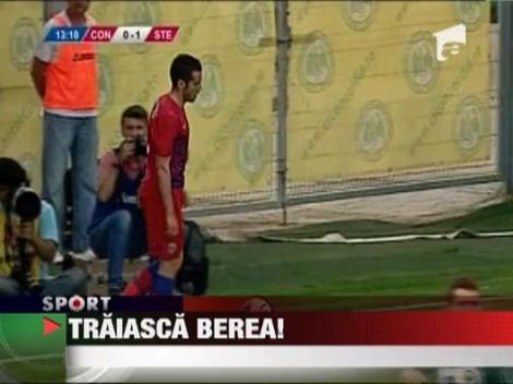 Antrenament cu halbere la Steaua
