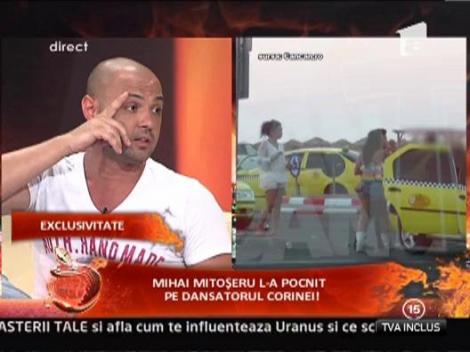 Mihai Mitoseru: "Ma consider principalul vinovat si ii cer scuze dansatorului"