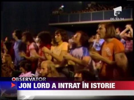 Jon Lord, membru fondator al grupului Deep Purple, a incetat din viata