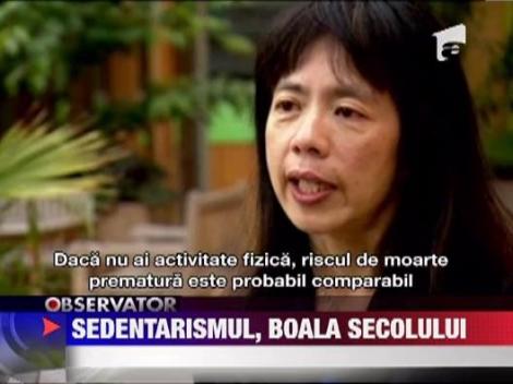 Sedentarismul, boala secolului XXI