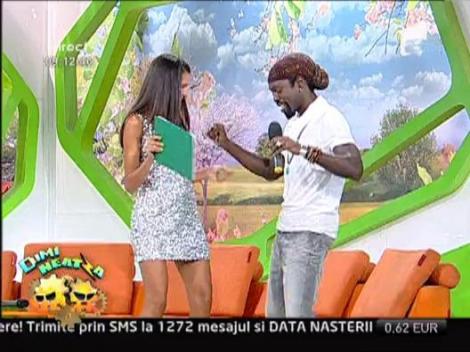 Ruxandra Luca, dans lasciv cu nepotul lui Bob Marley, Kameko