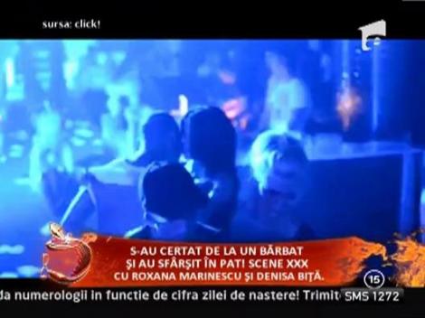 Roxana Marinescu si Denisa Bita, dans provocator cu Mihai Mitoseru