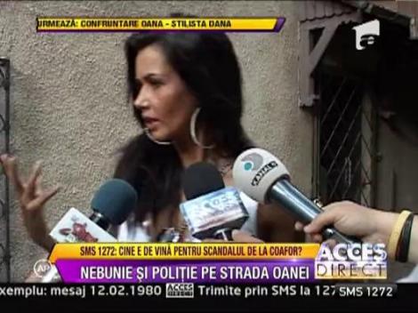 Nebunie si politie pe strada Oanei Zavoranu