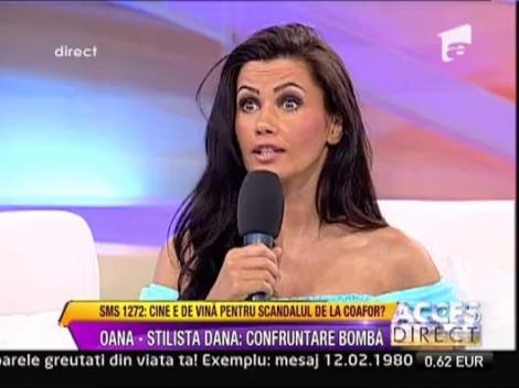 Oana Zavoranu,  in razboi cu patroana unui salon de coafura