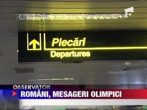 Cinci romani vor purta flacara olimpica la Londra