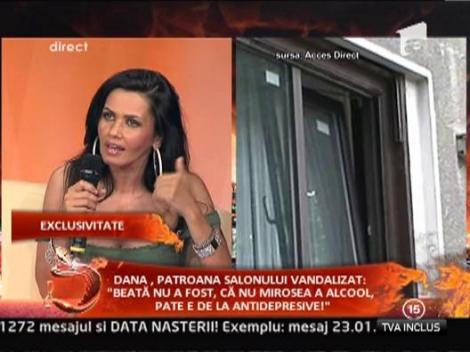 Oana Zavoranu a pus politia pe patroana care sustine ca i-ar fi vandalizat salonul